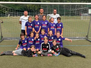 💜 Heißer Saisonabschluss in Zuffenhausen: E2-Juniorinnen trotzen der Hitze
