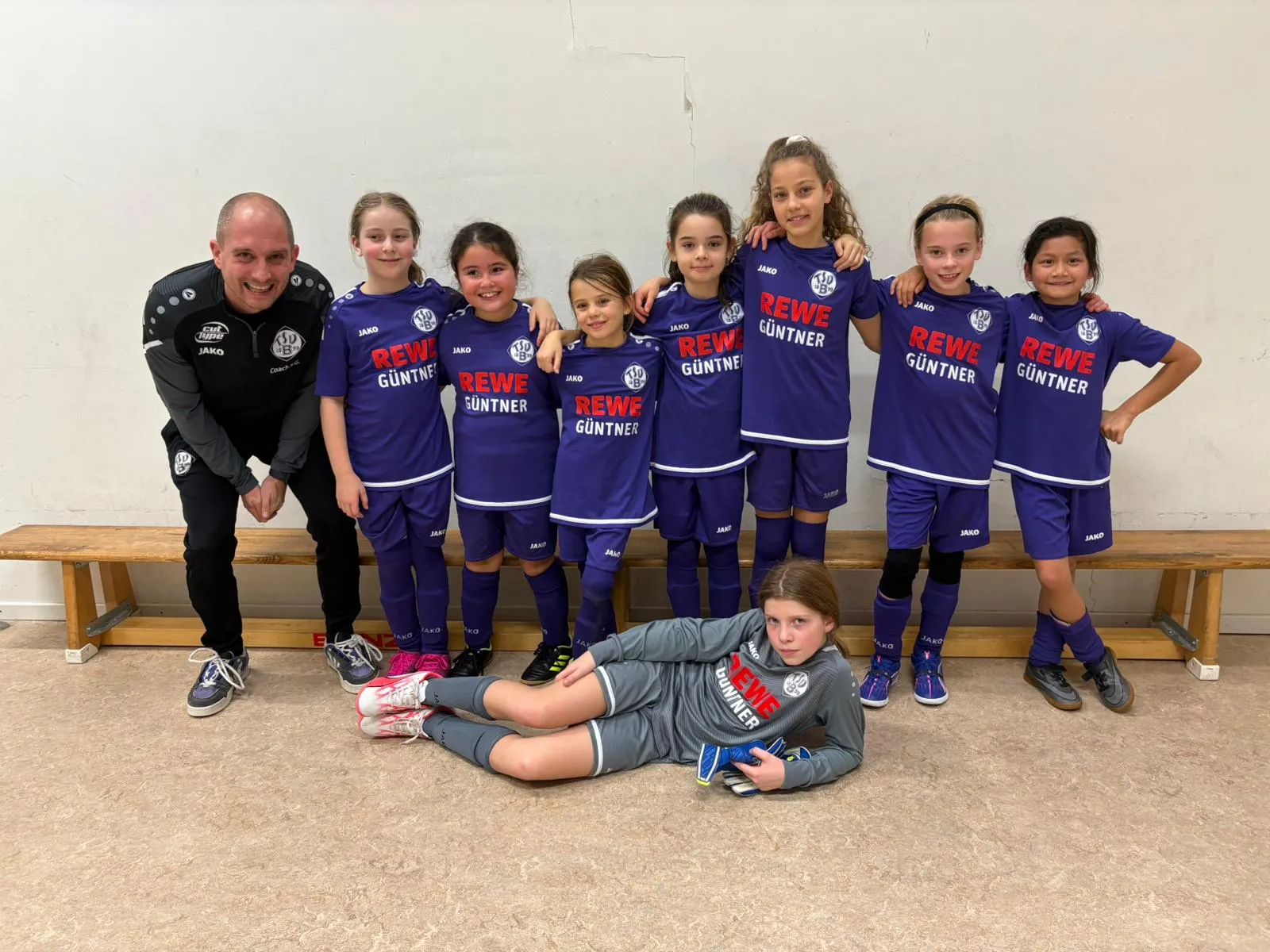 💜 E-Juniorinnen beim Hallenspieltag in Obertürkheim