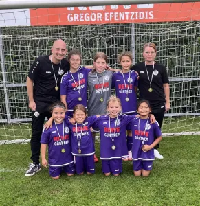 💜 E-Juniorinnen zu Gast bei der SpVgg Renningen