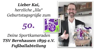 Kai Schraitle - Glückwunsch zum 50. Geburtstag