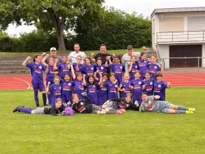 💜 Lila Dominanz im Fleinsbachstadion: E-Juniorinnen überzeugen beim Heimspiel