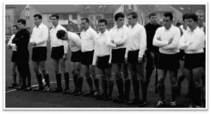 60 Jahre her -1966 Erinnerung – Einweihung Hartplatz gegen SV Stgt Kickers Amat