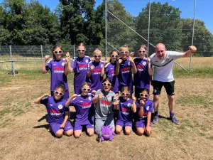 💜Lila Monster beenden erstes D-Juniorinnenturnier mit dem zweiten Platz