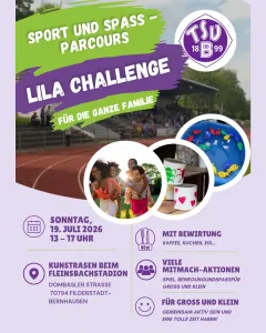 Lila Challenge am 19. Juli